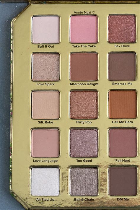 Too Faced Natural Lust Palette Swatches And First Impressions Annie