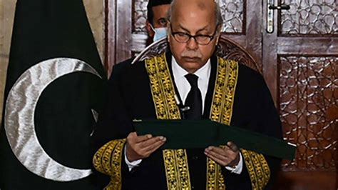 Pakistan Imran Khan Nominates Ex Chief Justice Gulzar Ahmed As