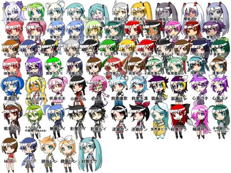 Hatsune Miku Kagamine Rin Kagamine Len Kaito Meiko And 58 More Vocaloid Drawn By Analog