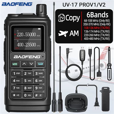 Baofeng Walkie Talkie UV 17 Pro Radio Bidireccional De Largo Alcance