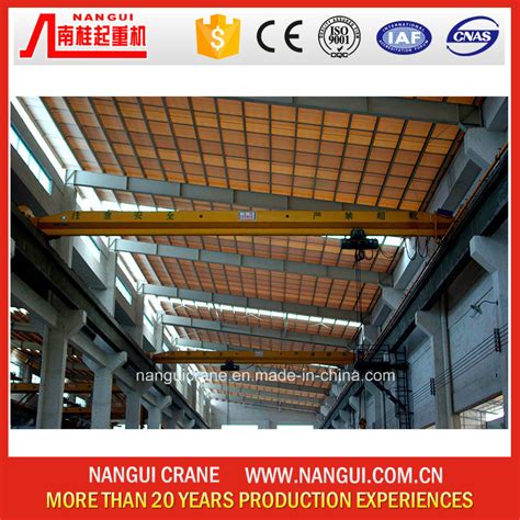 Customzied Electric Single Beam Overhead Crane 5 Ton Price China