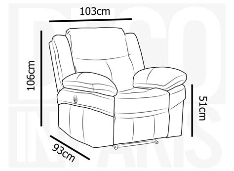 Fauteuil relax électrique en simili cuir noir ALFRED