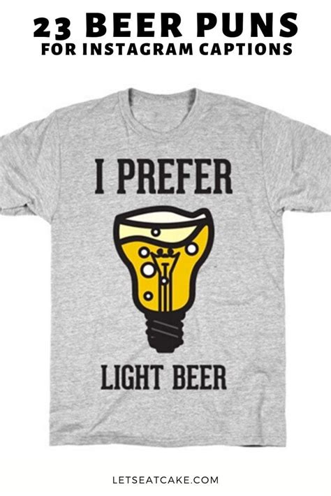 These 23 Beer Puns Really Raise the Bar - Let's Eat Cake