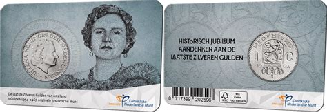 Nederland 2024 Zilveren Juliana Gulden 1956 In Coincard MA Shops