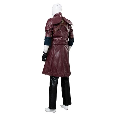 Devil May Cry V DMC5 Dante Aged Outfit Leather Cosplay Costume ...