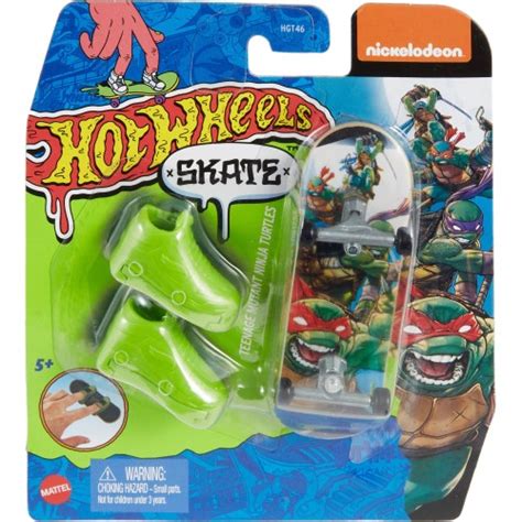 Mattel Hot Wheels Skate K Παπούτσια Pv Board Shoe Teenage Mutant Ninja Turtles HGT HNG