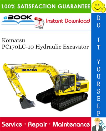 Komatsu Pc170lc 10 Hydraulic Excavator Service Repair Manual Serial Number 30001 And Up