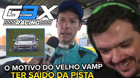 Velho Vamp Explica O Motivo De Ter Saido Da Pista No Safety Car