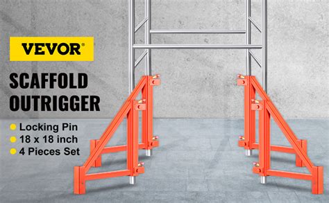 VEVOR Scaffold Outrigger 18 X 18 X 24 Scaffolding Outriggers 4