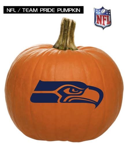 Pumpkin Patch Pals NFL Football Painted Logo Pumpkin - Each, 1 ct - Kroger