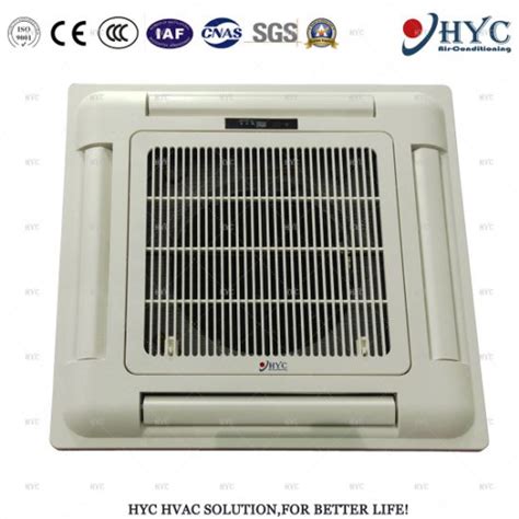 China Ce Chilled Water Ceiling Cassette Type Fan Coil Unit Hfp 06 Sk China Water Chilled Fcu