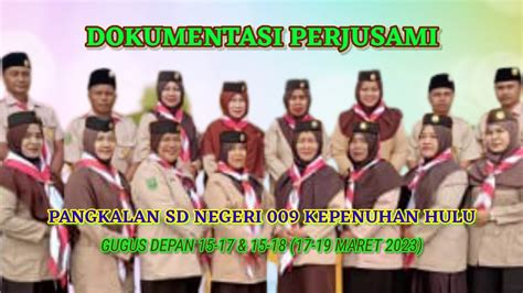 Dokumentasi Kegiatan Perjusami Pangkalan Sd Negeri Kepenuhan Hulu