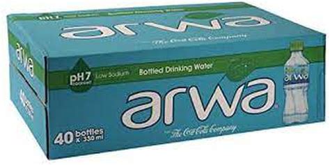 Arwa Water 330ml Box Of 40