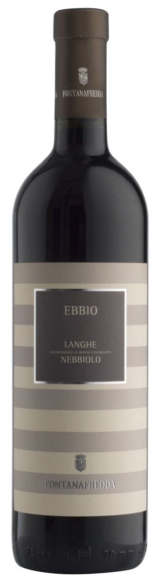 Fontanafredda Ebbio Nebbiolo Wine