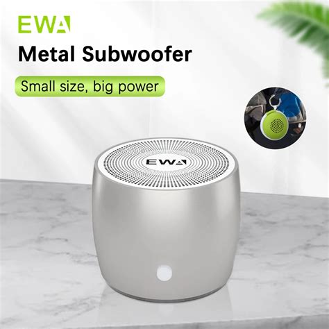 EWA A103 Mini Alto Falante Port Til Bluetooth Som Baixo Sem Fio Redu O