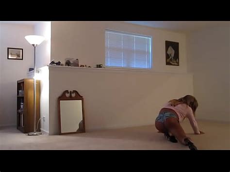 Tanned Blonde Crossdresser In Cheeky Short Shorts Xvideos