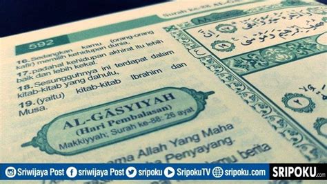 Detail Surat Al Ghasyiyah Dan Artinya Koleksi Nomer