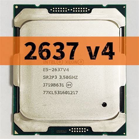 Intel Xeon E5-2637 v4 SR2P3 Quad Cores 3.5GHz LGA2011-3 Server CPU ...