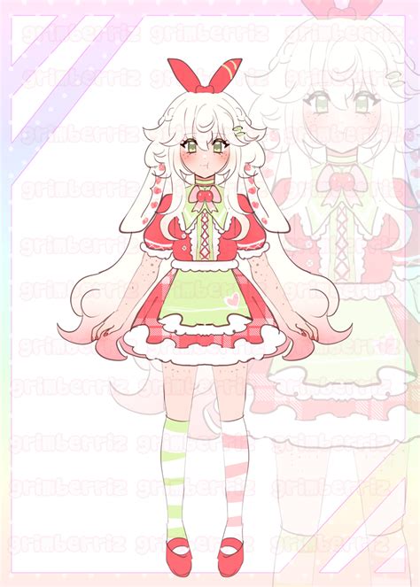 Cherry Bunny Adoptable CLOSED Rin S Ko Fi Shop Ko Fi Where