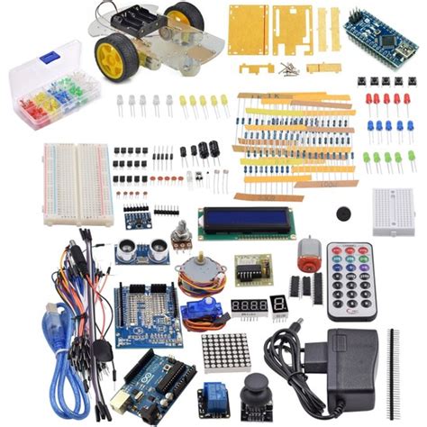 Arduino Nano Uno R3 576 Parça 5 İn 1 Robotik Kodlama 2 Wd Fiyatı