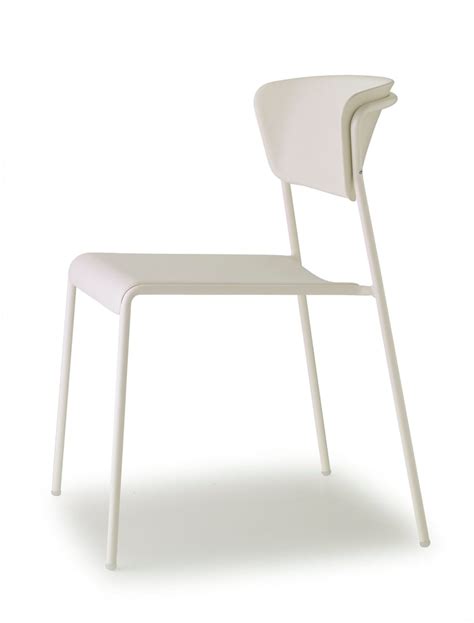 LISA TECNOPOLIMERO Stackable Technopolymer Chair By SCAB DESIGN