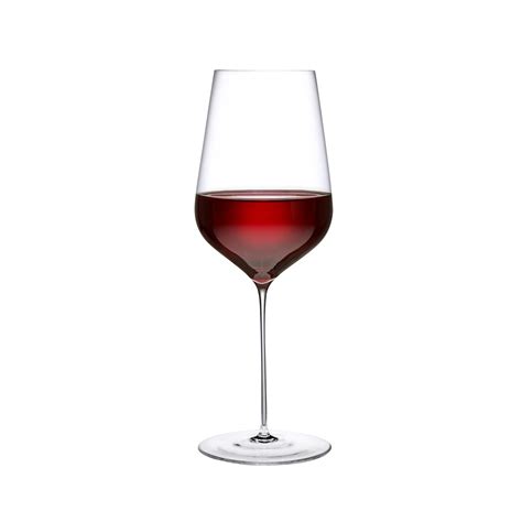 Nude Stem Zero Trio 17 25 Oz Crystal Red Wine Glass Wayfair