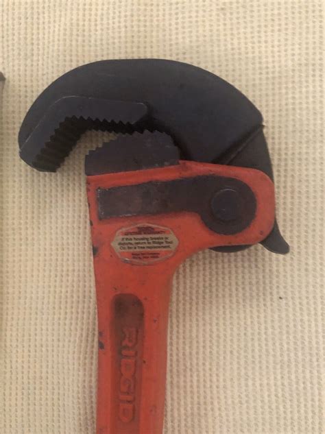 Ridgid No A Heavy Duty Pipe Cutter Rapidgrip Hd Pipe Wrench