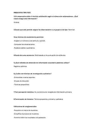 PREGUNTAS TIPO TEST Pdf