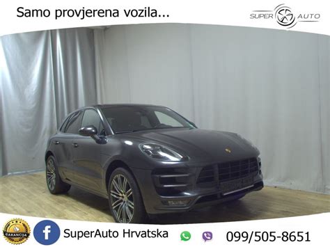 Porsche Macan Turbo 3 6 V6 PDK 400 KS ZRAČNI PANO KAM CHRONO 2017 god