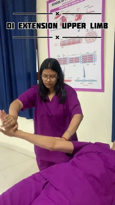 D1 Extension Upper Limb Physiotherapy Neurology Rehabilitation Youtube