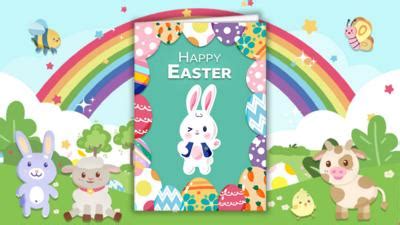 CBeebies Easter bunny card - CBeebies - BBC