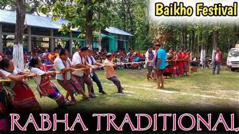 Tangla Baikho Festival Lewa Khel Rabha Traditional