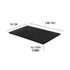 Colchonete Eva 100cm X 50cm X 10mm Tatames Academia Pilates