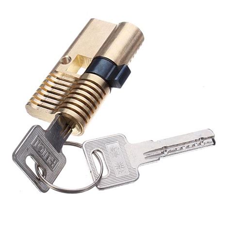 Cutaway 7 Pin Dimple Practice Lock Lockpickcn