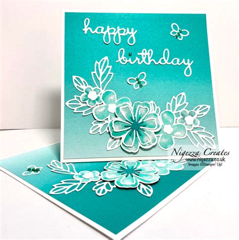 Nigezza Creates Ink Stamp Share February Blog Hop Fancy Fold