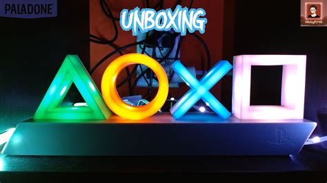 Paladone Playstation Icons Light Unboxing Youtube