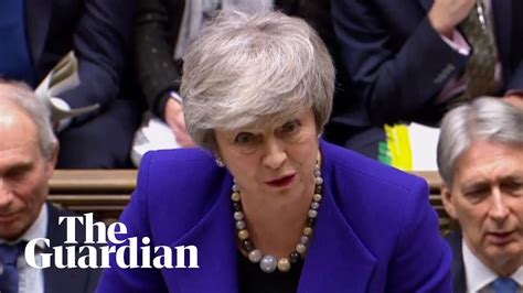 Theresa May Says Mps Vote To Reject No Deal Brexit Cannot Be End Of