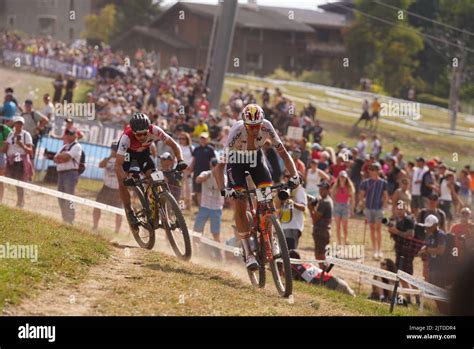 France 28 08 2022 VALERO SERRANO David And SCHURTER Nino During UCI