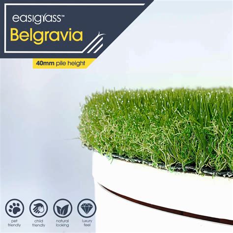 Belgravia 40mm Artificial Grass Turf Products Easigrass