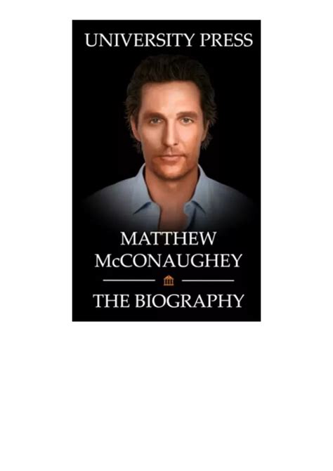 PPT - Ebook download Matthew McConaughey Book The Biography of Matthew ...