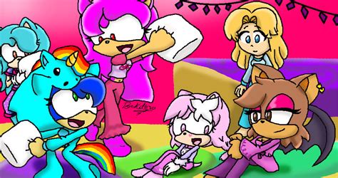 Slumber Party Girls By Pocket4679 On Deviantart