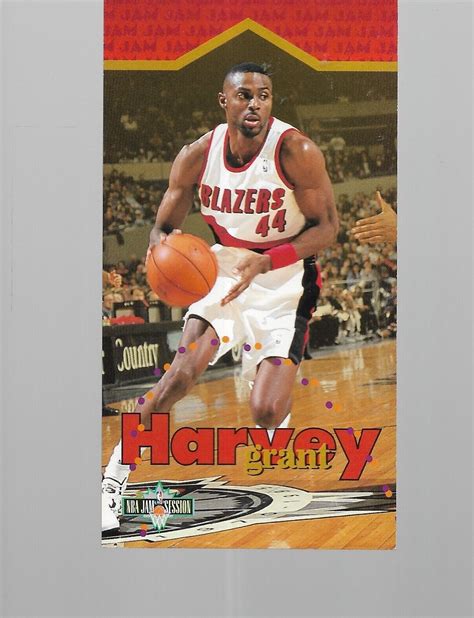 Fleer Nba Jam Session Basketball Harvey Grant Ebay