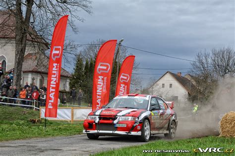 Šikl Martin Vilímek Petr Mitsubishi Lancer Evo VI Rallye Šumava