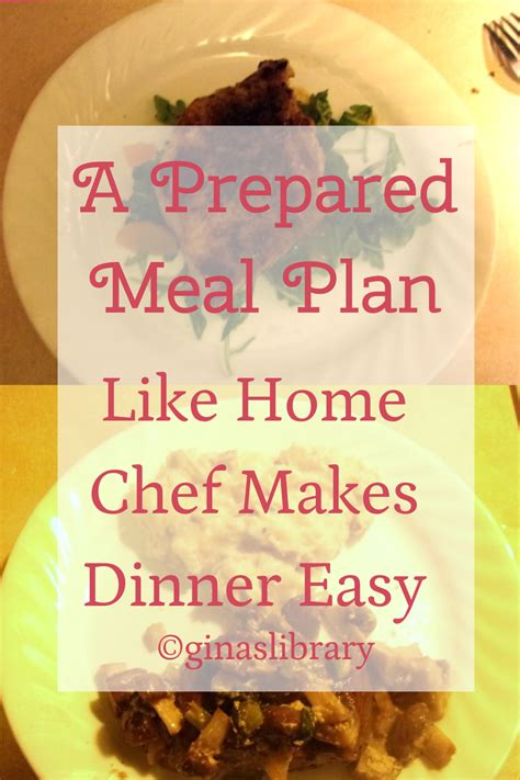 A Prepared Meal Plan Like Home Chef Makes Dinner Easy Meal Planning