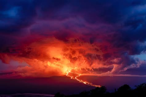 Mauna Loa Eruption Behance