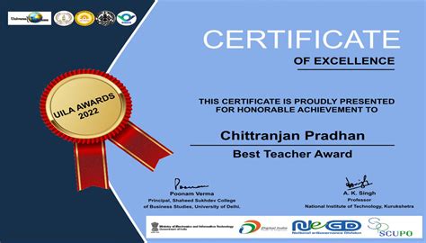 KIIT Faculty Gets ‘Best Teacher Award’ at Universal Innovators Leadership Awards | KIIT ...