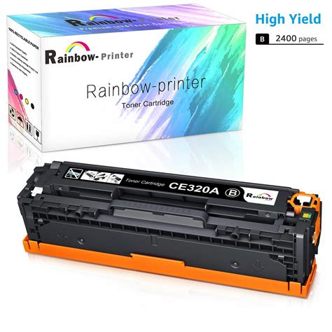 1 Pk Compatible Ce320a Black Laser Toner For Hp 128a Laserjet Pro