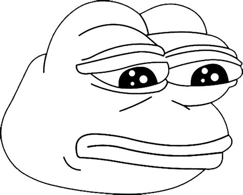 Sad Pepe Meme Png Image