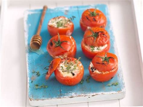 Goat Cheese Stuffed Tomatoes Recipe Eat Smarter Usa