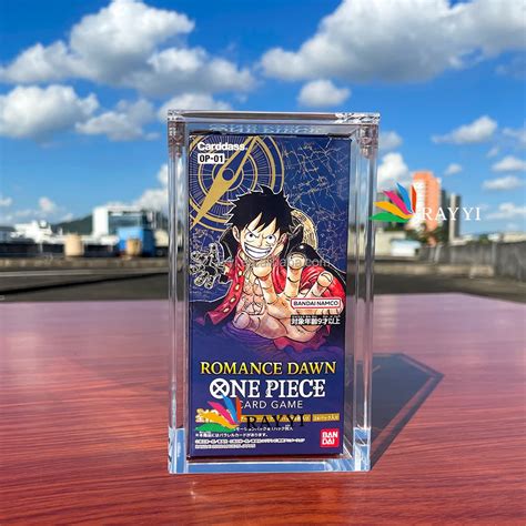 Ray Yi Custom Wholesale Acrylic One Piece Trading Card Game Booster Box